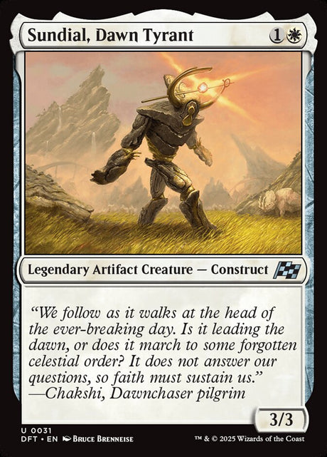 Sundial, Dawn Tyrant (31) - Aetherdrift (DFT)