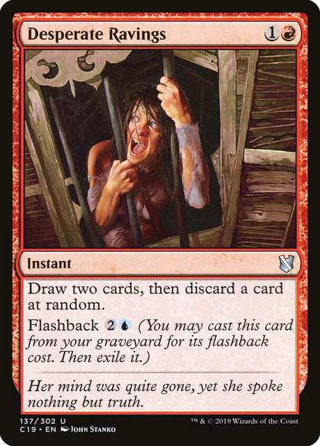 Desperate Ravings (137) - Commander 2019 (C19)
