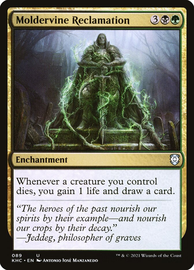 Moldervine Reclamation (89) - Kaldheim Commander (KHC)