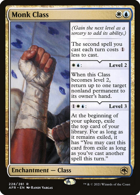 Monk Class (228) - Adventures in the Forgotten Realms (AFR)