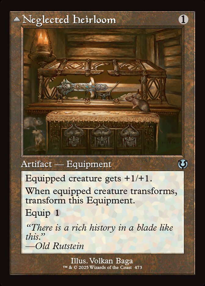 Neglected Heirloom // Ashmouth Blade - [Retro Frame] Innistrad Remastered (INR)