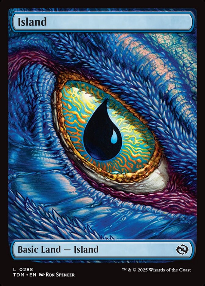 Island (288) - Tarkir: Dragonstorm (TDM)