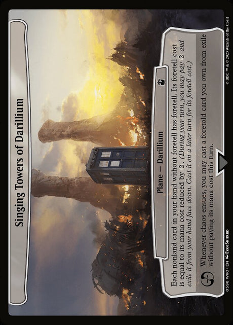 Singing Towers of Darillium (598) - Doctor Who (WHO)