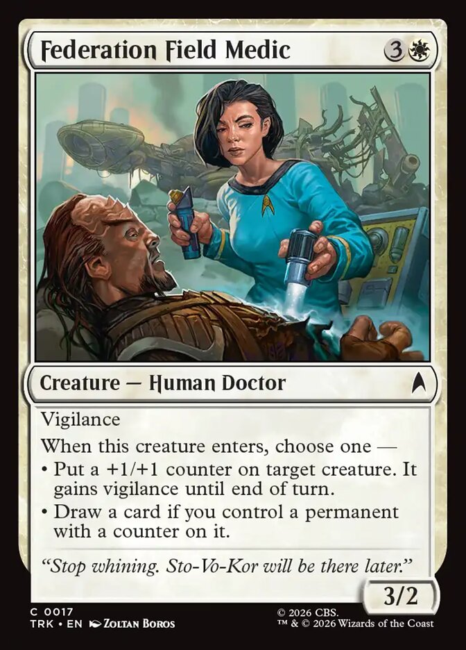 Federation Field Medic (17) - Star Trek (TRK)