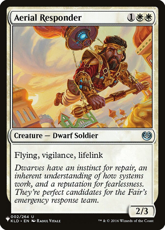 Aerial Responder (KLD-2) - The List (PLST)