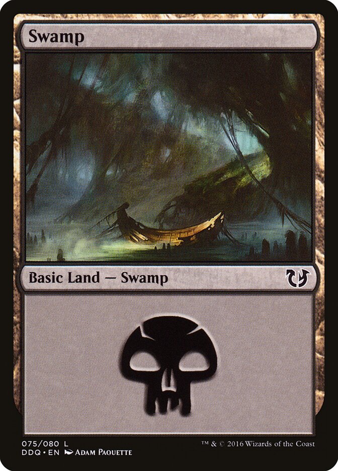 Swamp (75) - Duel Decks: Blessed vs. Cursed (DDQ)
