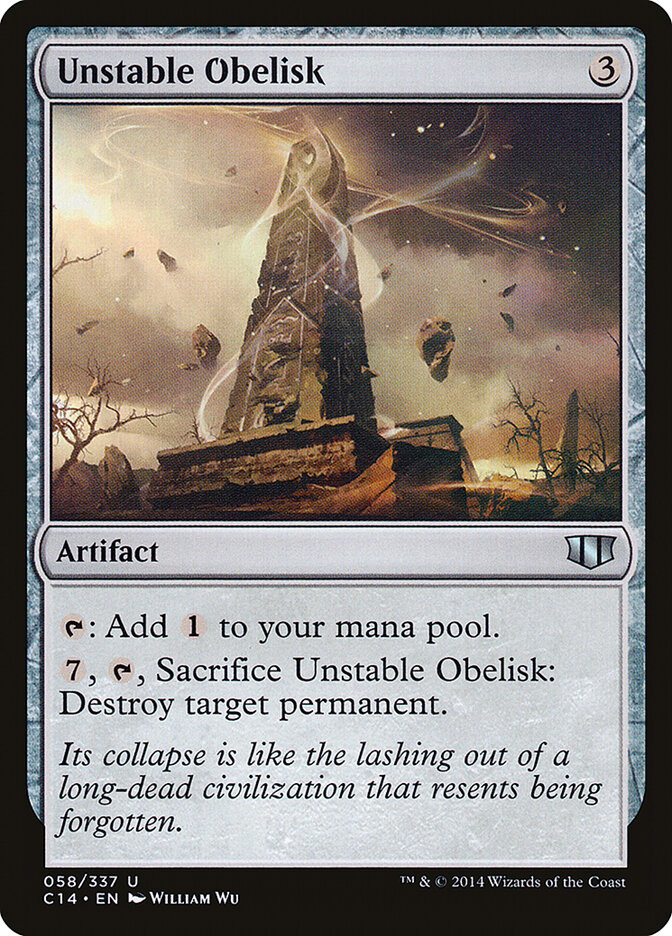 Unstable Obelisk (58) - Commander 2014 (C14)