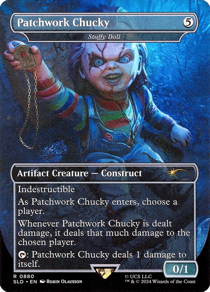 Patchwork Chucky - Stuffy Doll (880) - Secret Lair Drop (SLD)