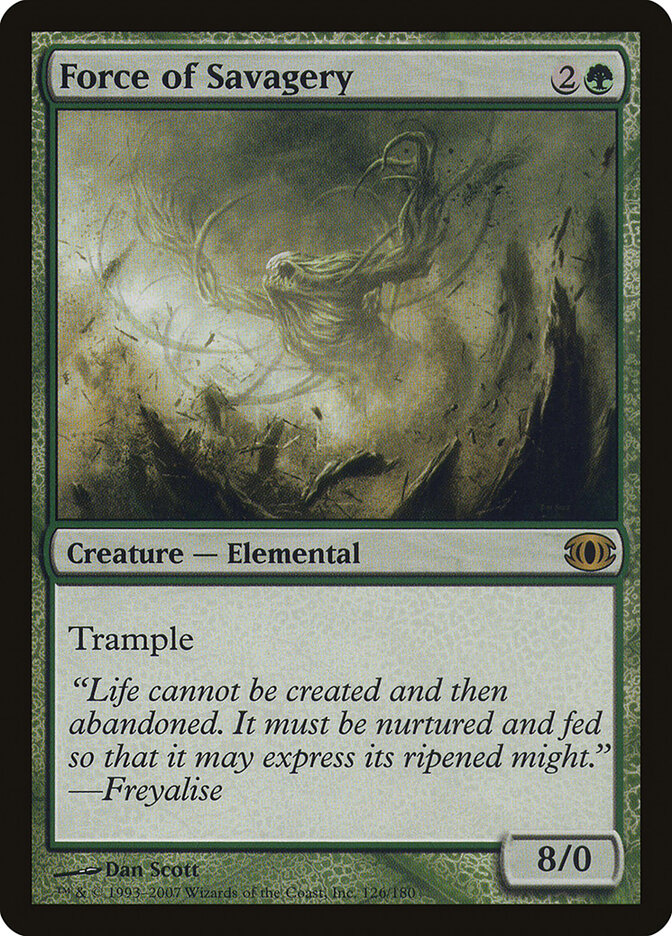 Force of Savagery (126) - Future Sight (FUT)