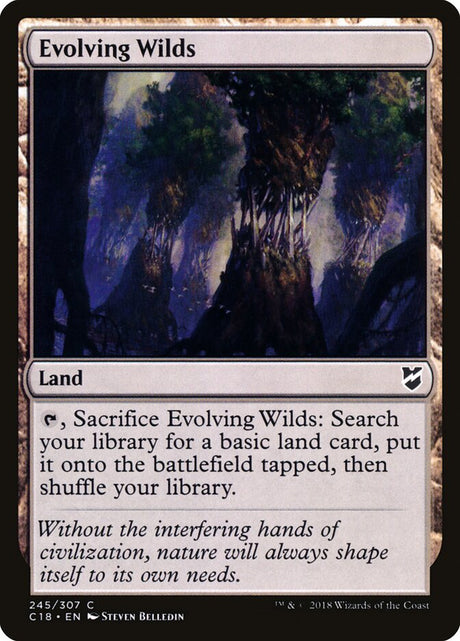 Evolving Wilds (245) - Commander 2018 (C18)
