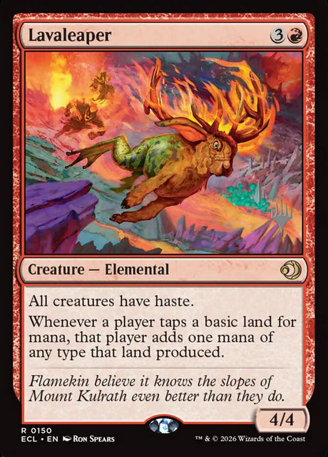 Lavaleaper (150p) - Lorwyn Eclipsed Promos (PECL)