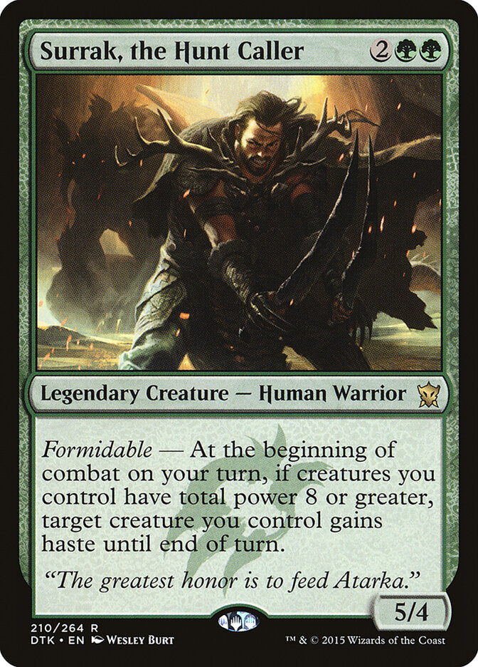 Surrak, the Hunt Caller (210) - Dragons of Tarkir (DTK)