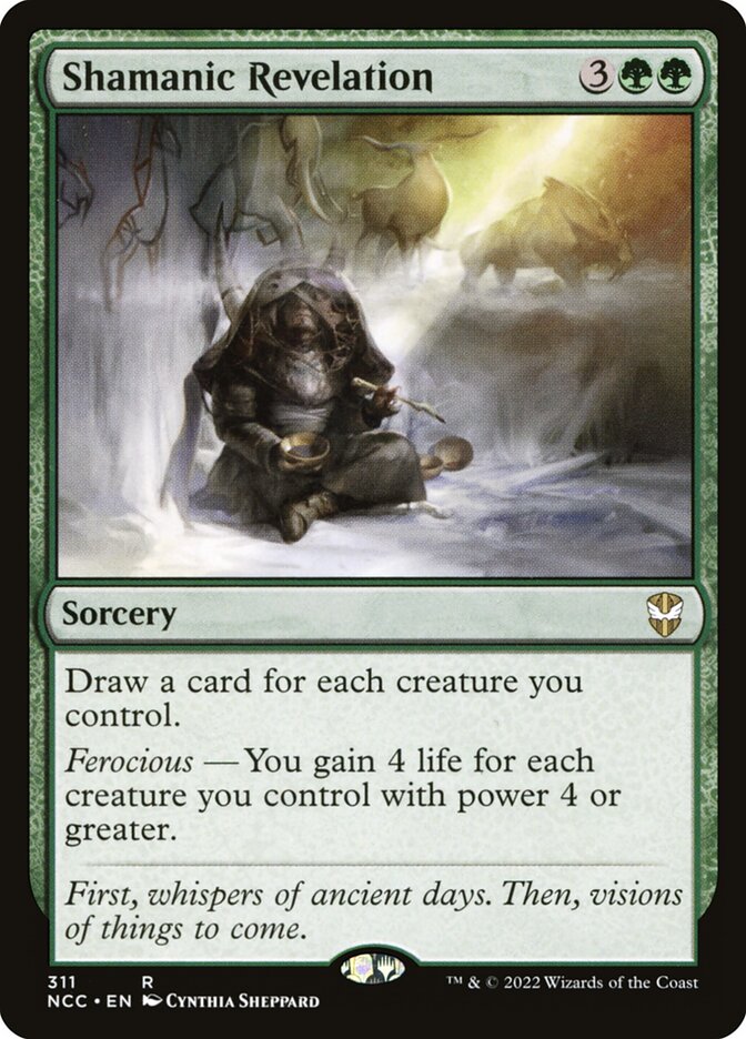 Shamanic Revelation (311) - New Capenna Commander (NCC)