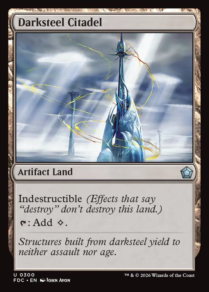 Darksteel Citadel (300) - Foundations Commander (FDC)