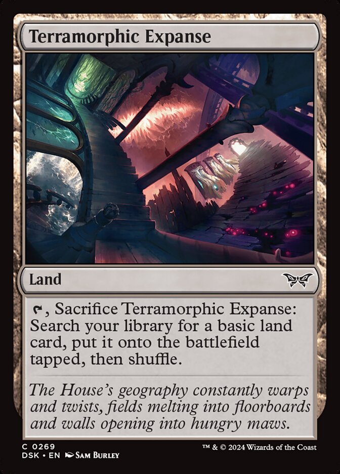 Terramorphic Expanse - [Foil] Duskmourn: House of Horror (DSK)