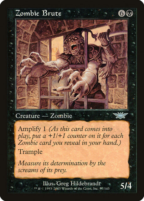 Zombie Brute (87) - Legions (LGN)