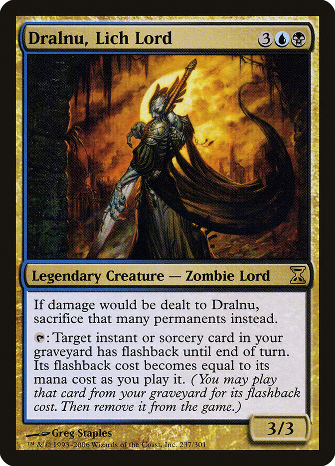 Dralnu, Lich Lord (237) - Time Spiral (TSP)