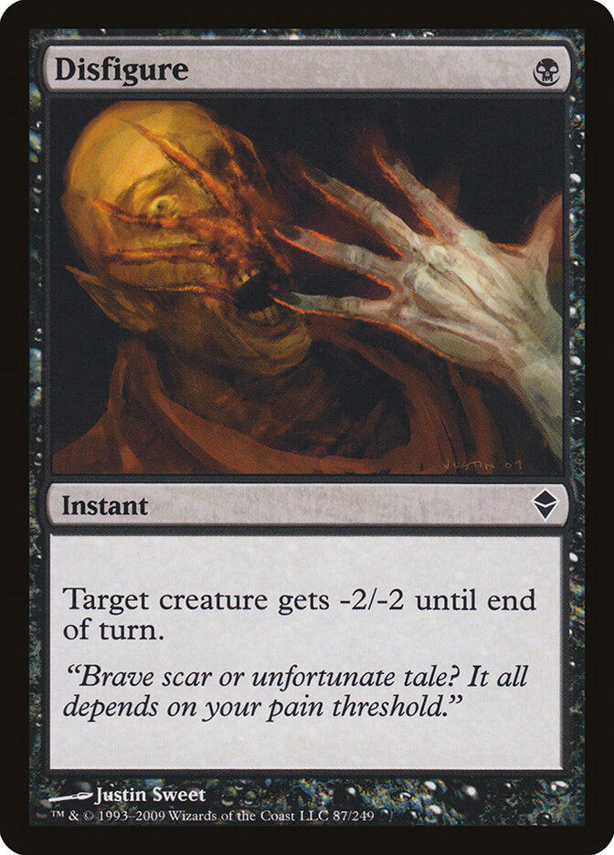 Disfigure (87) - Zendikar (ZEN)
