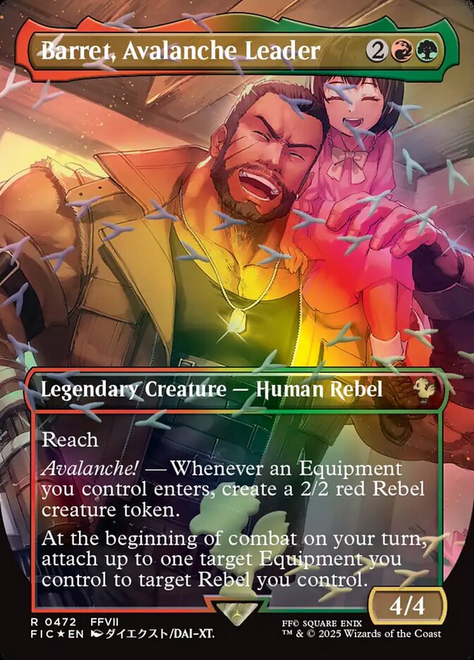 Barret, Avalanche Leader (472) - Final Fantasy Commander (FIC)