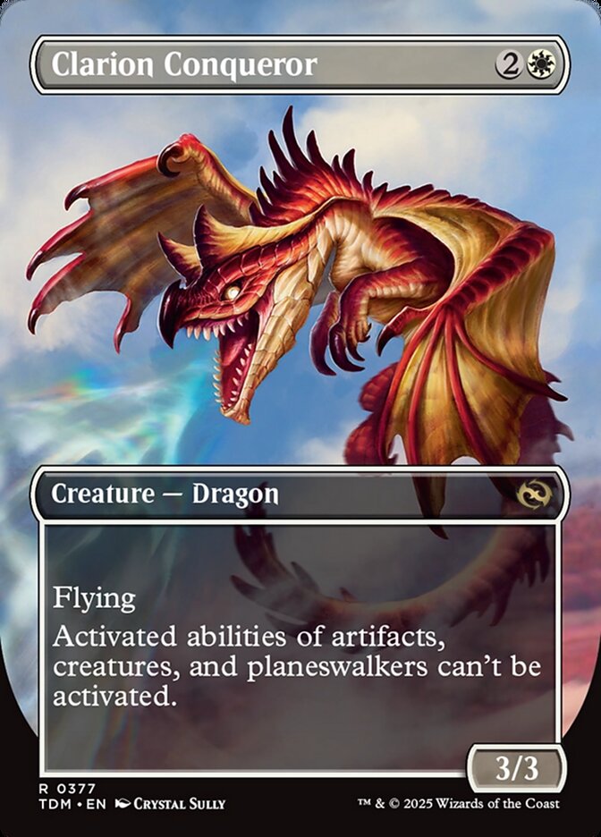Clarion Conqueror // Clarion Conqueror (377) - Tarkir: Dragonstorm (TDM)
