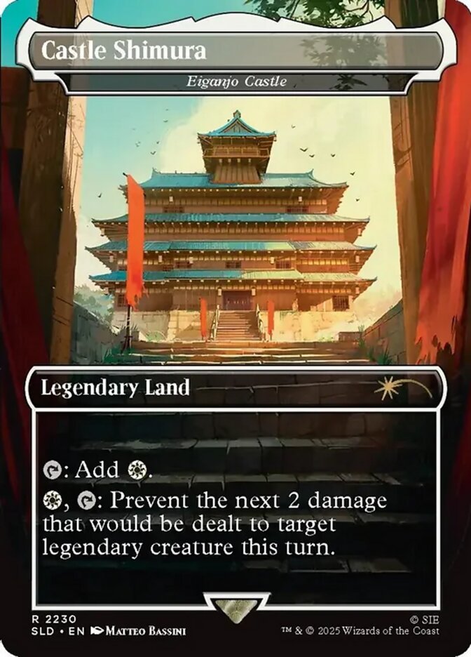 Castle Shimura - Eiganjo Castle (2230) - Secret Lair Drop (SLD)
