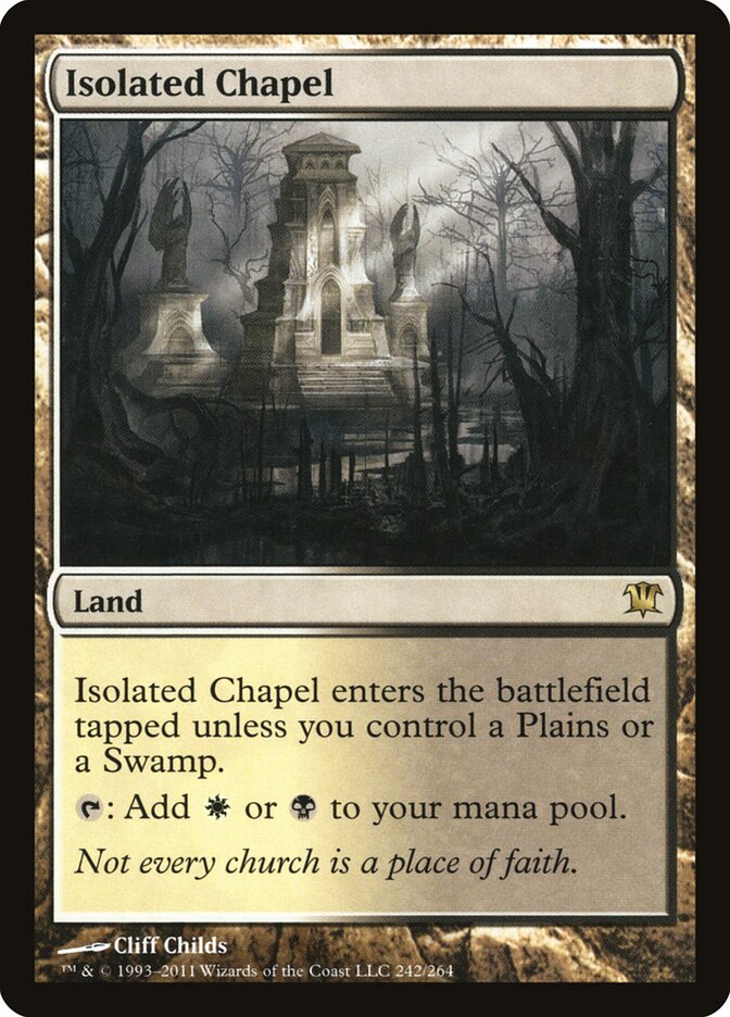 Isolated Chapel (242) - Innistrad (ISD)