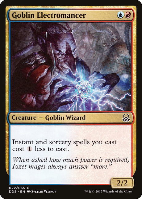 Goblin Electromancer (22) - Duel Decks: Mind vs. Might (DDS)