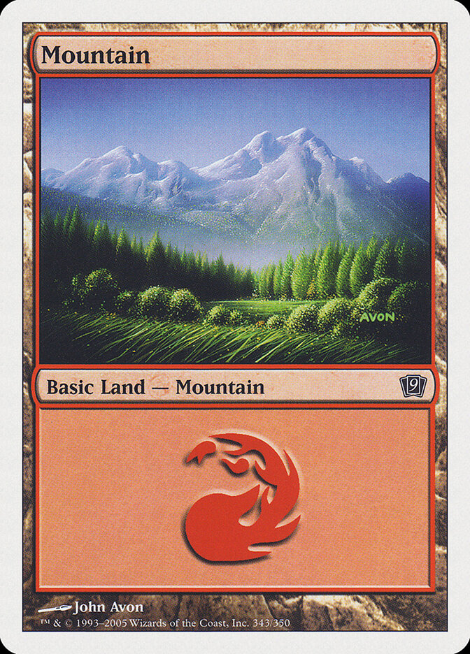 Mountain (343) - Ninth Edition (9ED)