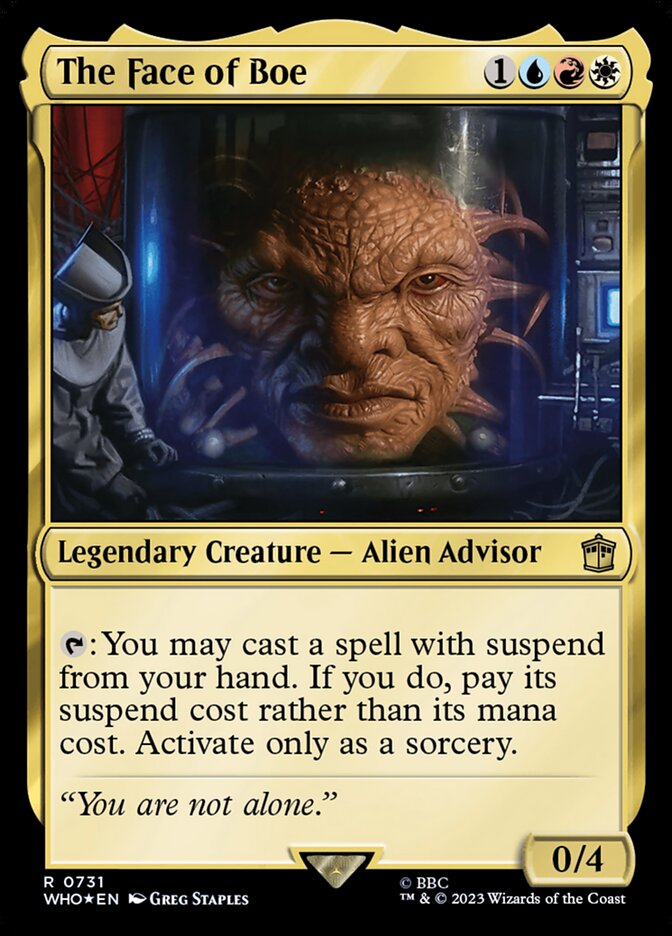 The Face of Boe (731) - Doctor Who (WHO)