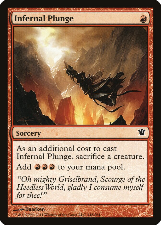 Infernal Plunge (148) - Innistrad (ISD)