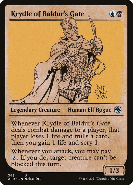 Krydle of Baldur's Gate (343) - Adventures in the Forgotten Realms (AFR)