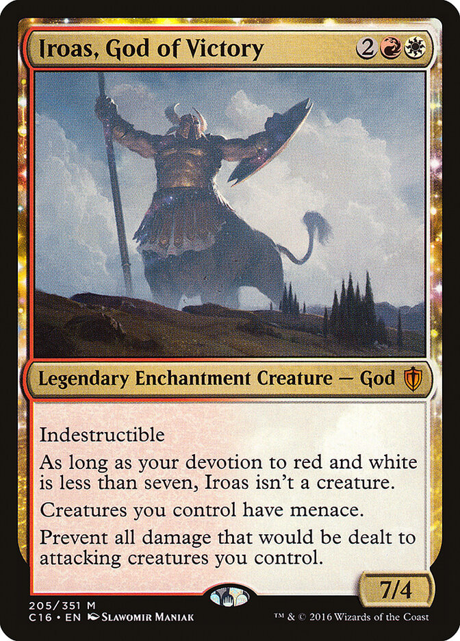 Iroas, God of Victory (205) - Commander 2016 (C16)