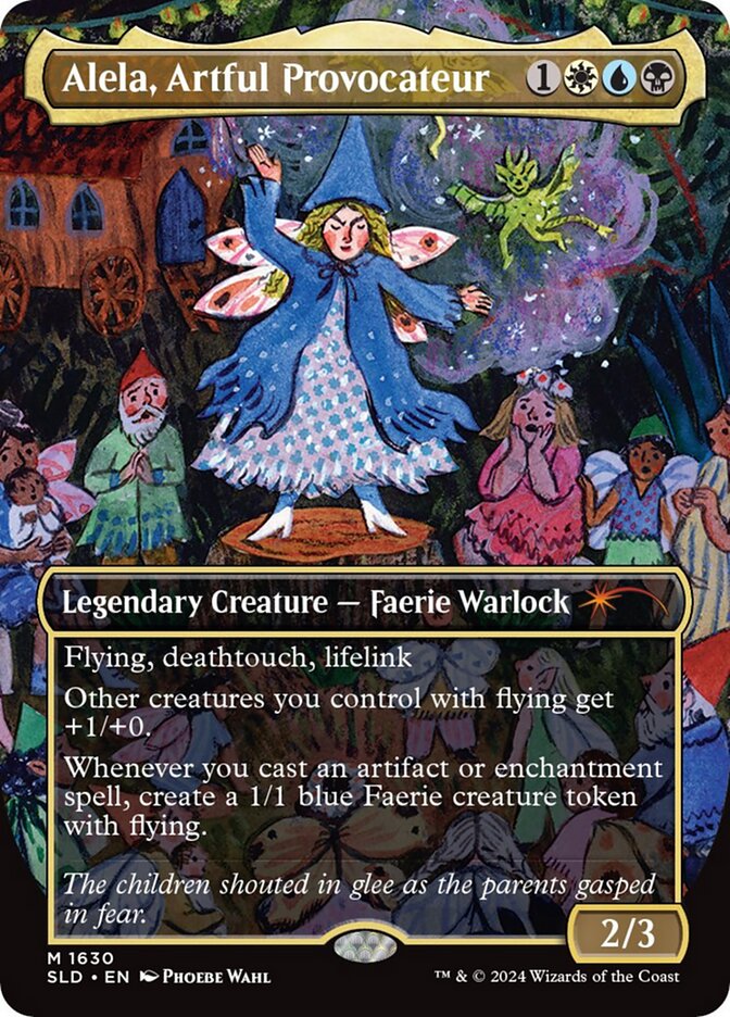 Alela, Artful Provocateur (1630) - Secret Lair Drop (SLD)