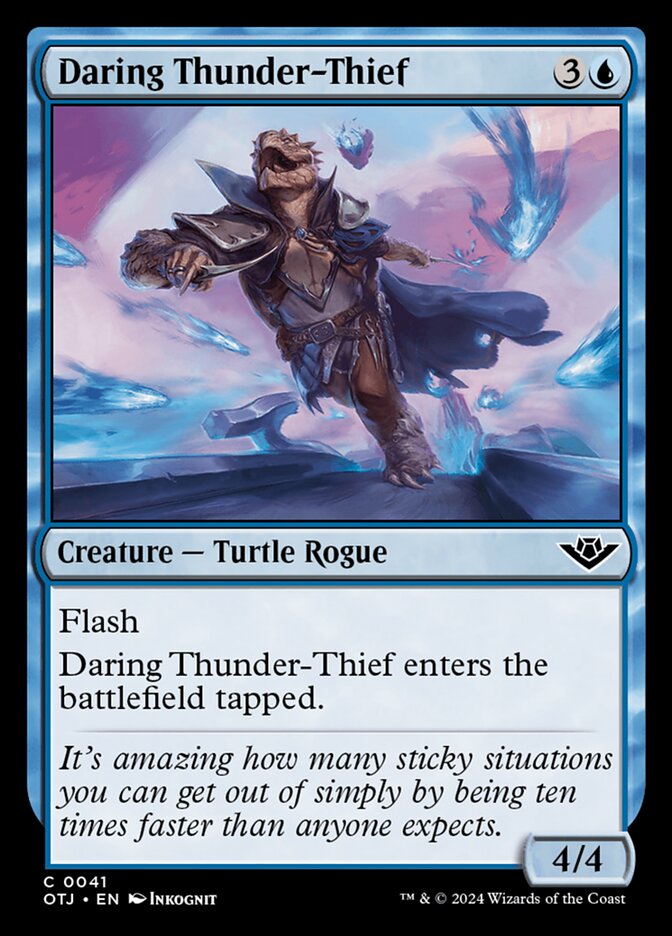 Daring Thunder-Thief - [Foil] Outlaws of Thunder Junction (OTJ)
