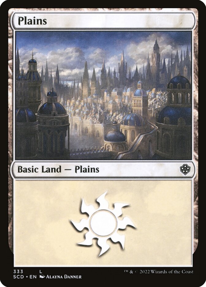 Plains (333) - Starter Commander Decks (SCD)