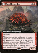 Smoldering Egg // Ashmouth Dragon (358) - Innistrad: Midnight Hunt (MID)