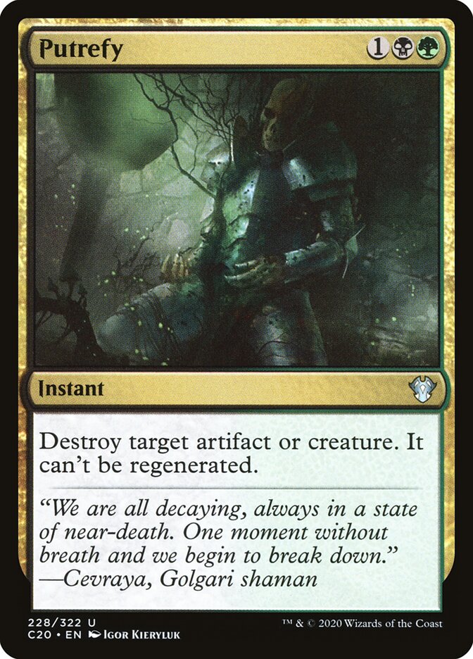 Putrefy (228) - Commander 2020 (C20)