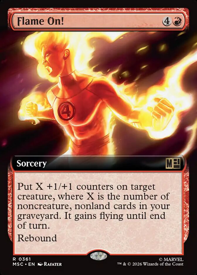 Flame On! (361) - Marvel Super Heroes Commander (MSC)