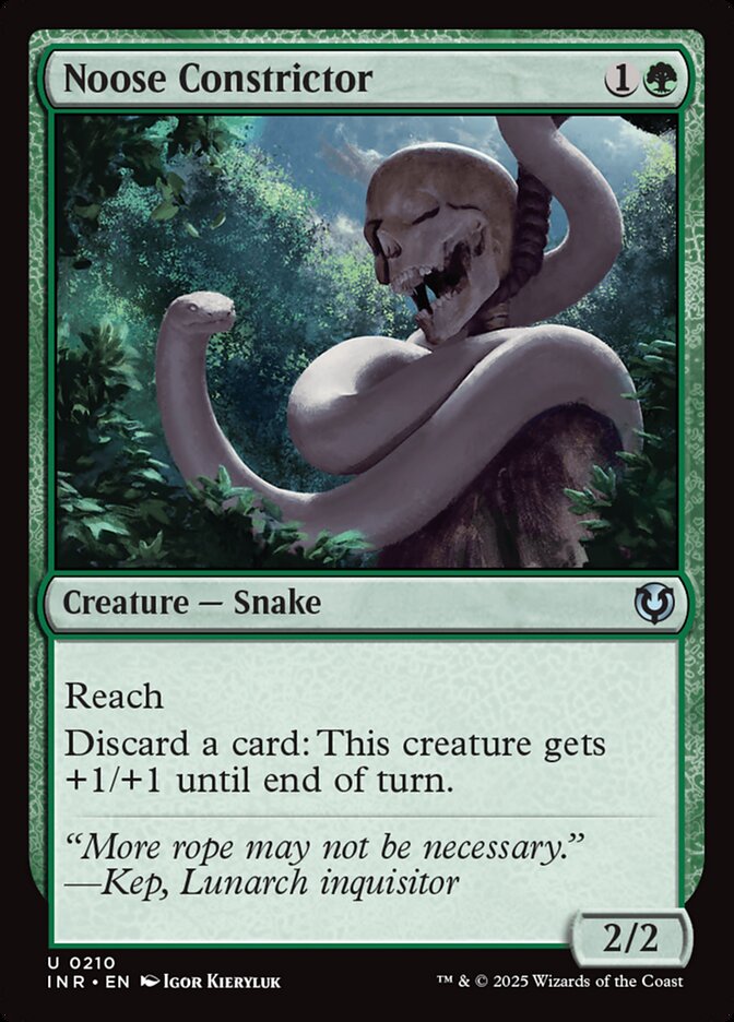 Noose Constrictor (210) - Innistrad Remastered (INR)