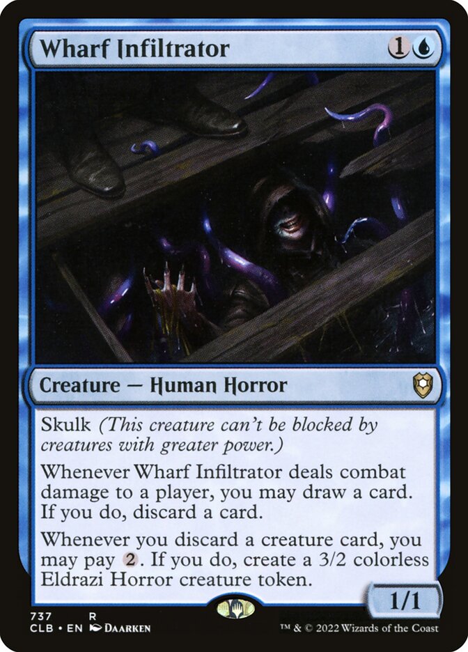 Wharf Infiltrator (737) - Commander Legends: Battle for Baldur's Gate (CLB)