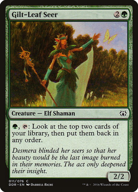 Gilt-Leaf Seer (11) - Duel Decks: Nissa vs. Ob Nixilis (DDR)