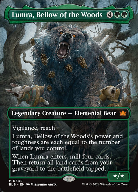 Lumra, Bellow of the Woods (342) - Bloomburrow (BLB)