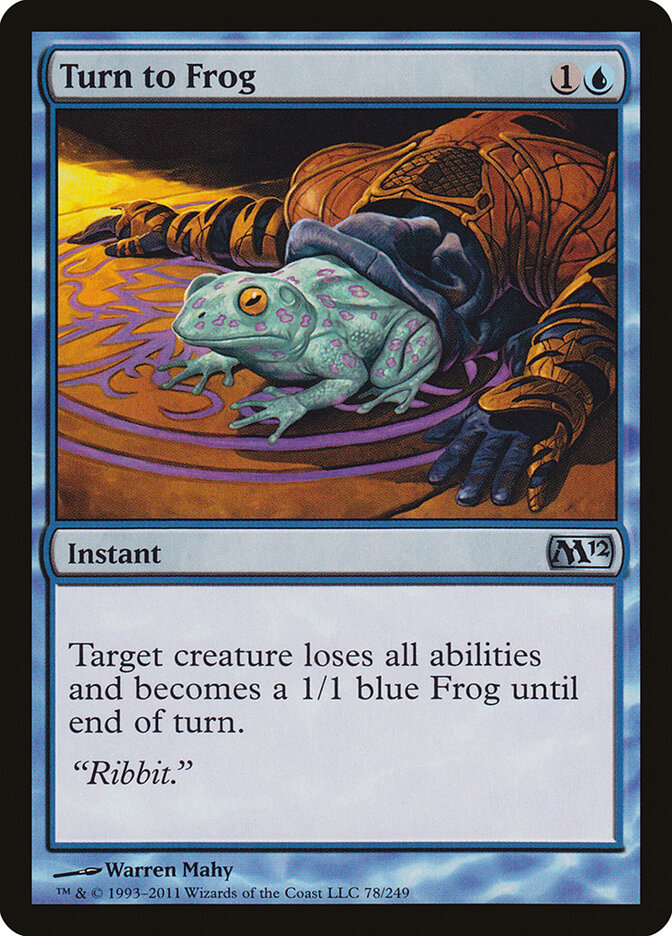 Turn to Frog (78) - Magic 2012 (M12)