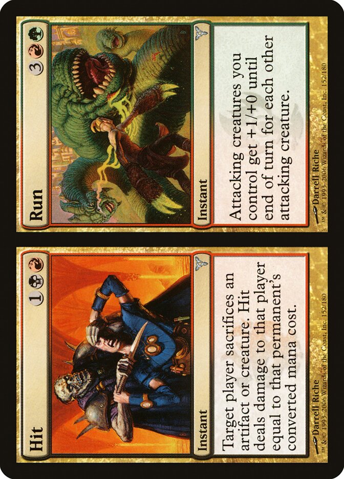 Hit // Run (152) - Dissension (DIS)