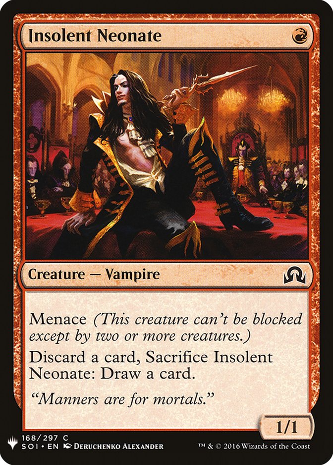 Insolent Neonate - The List (PLST)