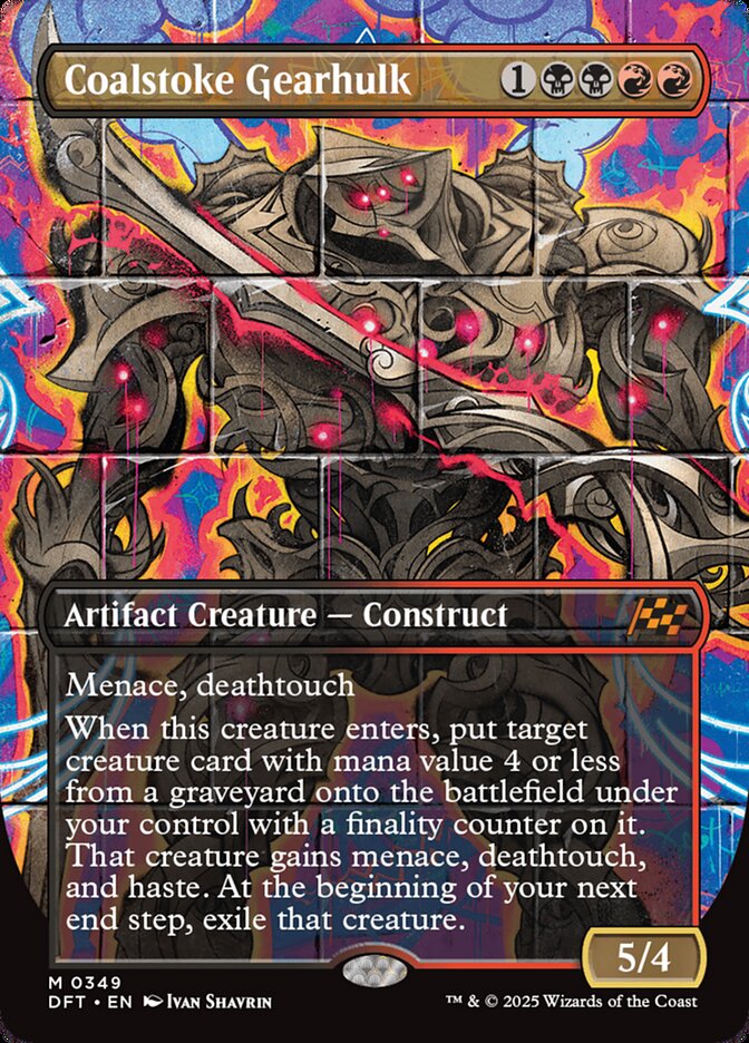 Coalstoke Gearhulk (349) - Aetherdrift (DFT)