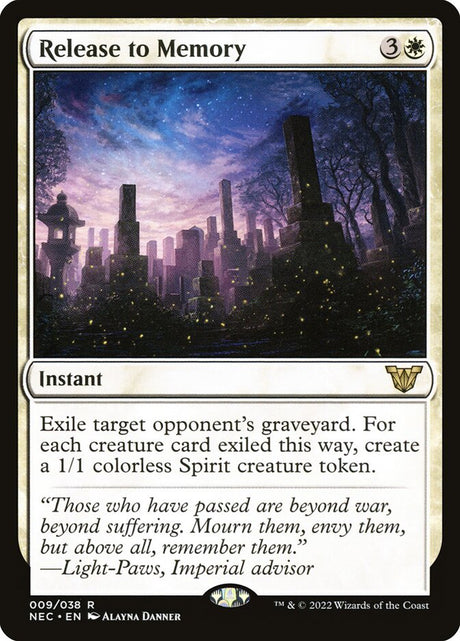 Release to Memory (9) - Neon Dynasty Commander (NEC)