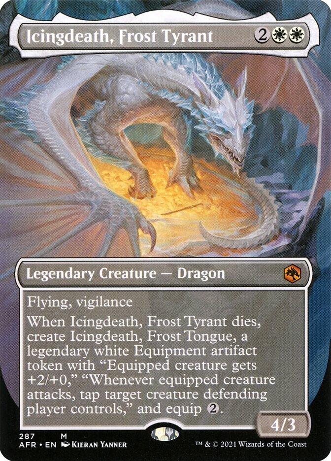 Icingdeath, Frost Tyrant (287) - Adventures in the Forgotten Realms (AFR)