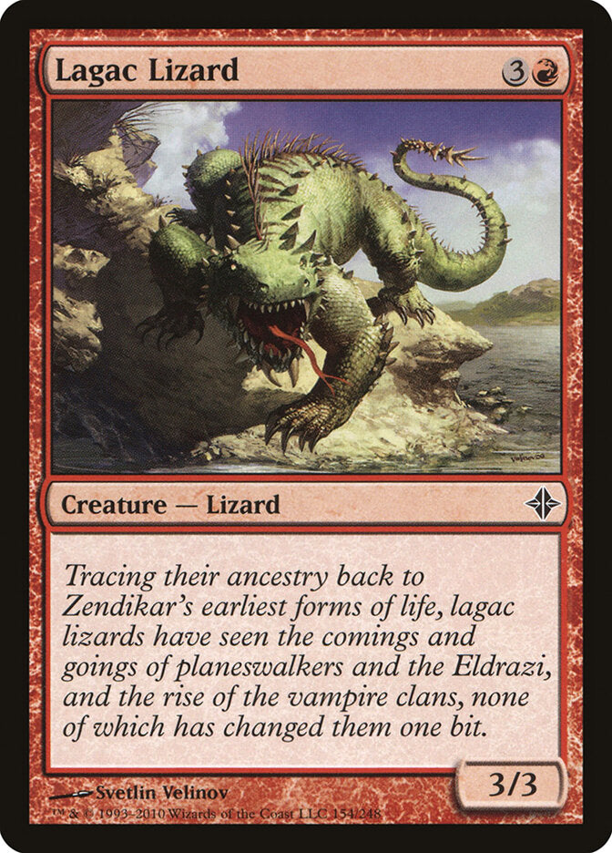 Lagac Lizard (154) - Rise of the Eldrazi (ROE)