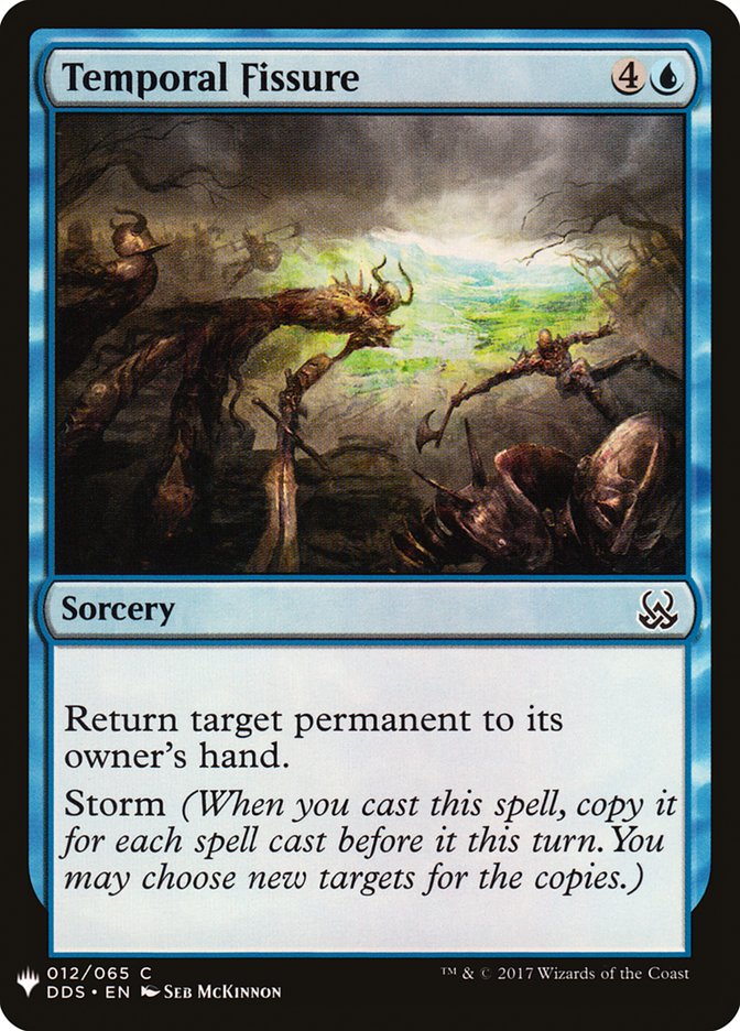 Temporal Fissure - The List (PLST)